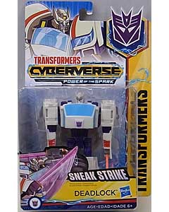 HASBRO アニメ版 TRANSFORMERS CYBERVERSE POWER OF THE SPARK WARRIOR CLASS DEADLOCK